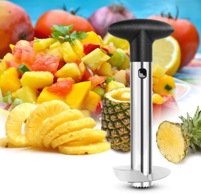 China Amazon Success Sustainable Stainless Steel Pineapple Slicer For Kitchen Instrument for sale