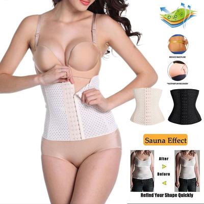 China Factory Adjustable Customize Belt Adjustable Slimming Belt Slimming Nylon Fitness Protect Waist Trainer Belt for sale