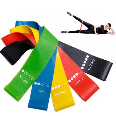 China Factory Price High Elasticity Elastic Bands Exercise Latex For Fitness Yoga Training Gym Resistance Bands for sale