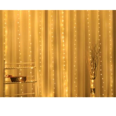 China Luxury Outdoor Indoor Decoration Fairy String Curtain LED String Lights Lighting Hot Sale For Holiday Celebrate for sale