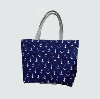 China 2022 Zipper Closure Women Capacity Canvas Fashion Student Handbag Customized Female Printed Shopping Tote Bag New Large for sale