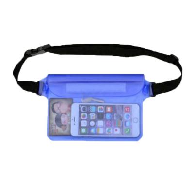 China Phone 2022 Hot Selling Waterproof Adjustable Clear Waist Fanny Pack Amazon Belt Waterproof Protector for sale