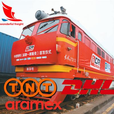 China Ship rail from china to switzerland austria denmark ddp ddu deliverair door to door transport cargo train shipping for sale