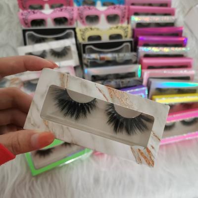 China 5D 25mm Thick False Mink Lashes Private Label Custom Eyelash Packaging Box Mink Lashes Wholesale 3d Seller for sale