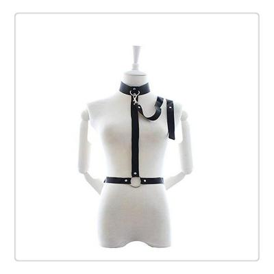 China Sexy Nylon Women Bondage Wear Body Arms Lingerie Suspender Leather for sale