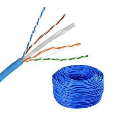 Chine 1Gbps UTP CAT6 câble Ethernet bleu câble de données UL certifié 1000ft à vendre