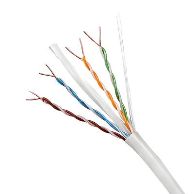 Κίνα CMR PVC 23AWG εξωτερικό καλώδιο UTP CAT6 γκρι δίκτυο υψηλής ταχύτητας LAN καλώδιο 1000FT προς πώληση