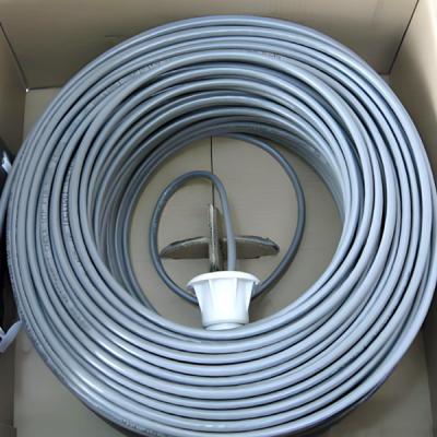 China 1000FT UTP CAT6 cable 23AWG CMX Plenum PVC cable de red de alta velocidad en venta