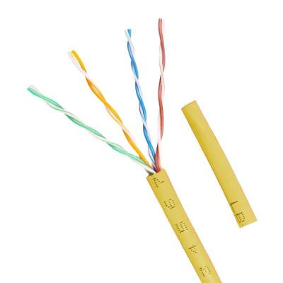 中国 100MHz 24AWG Cat5e CMPケーブル UTP ネットワーク送信 TIA/EIA 568B 標準 販売のため