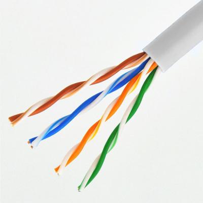 China LSZH 24AWG UTP CAT5E Cable Solid Bare Copper Network Cable 1000FT for sale