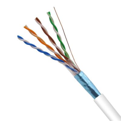 Chine Réseau Cat5e FTP LSZH 24AWG Bare Solid Copper High Speed Lan Cable 1000FT à vendre