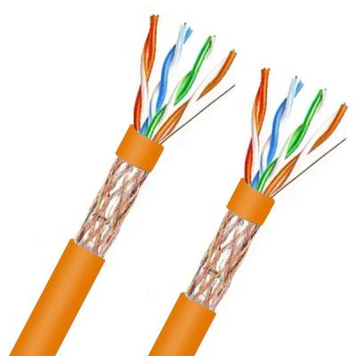 China Color naranja Cat5e SFTP CAT 5E 1000FT LSZH 24AWG Cable Ethernet Extensión a 350Hz en venta