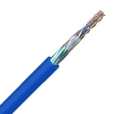 China High Speed Lan Cable Cat6 FTP Blue LSZH 23AWG 1000FT Extend To 550MHz for sale