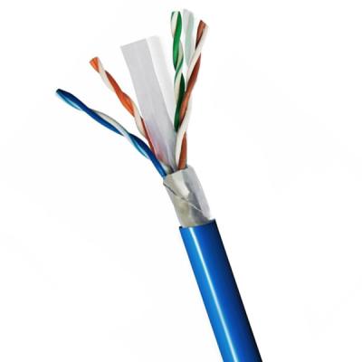 Κίνα 1Gbps FTP CAT6 καλώδιο μπλε 1000FT 23AWG Solid Bare Copper Network Cable προς πώληση