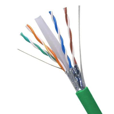 China 1000FT Cat6 FTP LSZH Jacket 0.560mm Pure Copper 1Gbps Ethernet Cable for sale