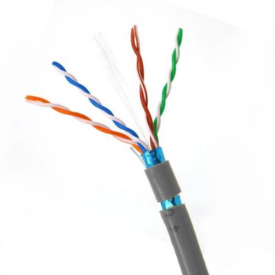 Κίνα 305M FTP CAT6 καλώδιο 23AWG Gray PVC Jacket Lan καλώδιο για την προστασία του δικτύου καλώδιο 1000FT προς πώληση