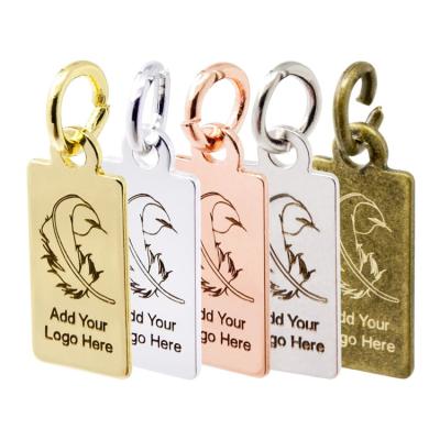 China China Wholesale Cheap Jewelry Tags Blank Custom Stainless Steel Jewelry Tags for sale