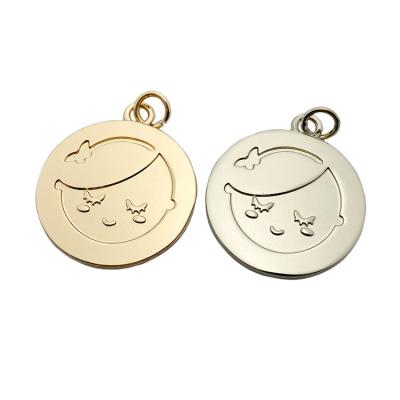 China China custom made brand logo jewelry embossed hang tags custom logo jewelry tags for sale