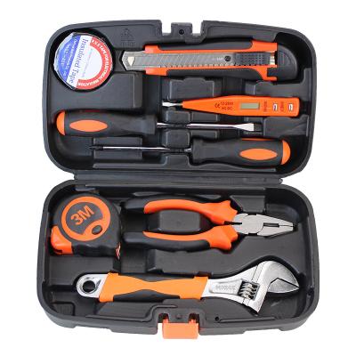 China Professional Portable Household Tool Kit Household Repair Hardware Multifunctional Suit 9sets Hardware Tools for sale