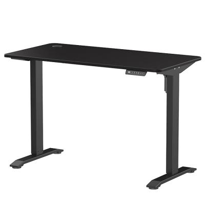 China High Quality Ergonomic Modern Electric Height Position Adjustable Computer Desk Table Computer Desk Sit Stand Desk Single Motor Adjustable Desk for sale