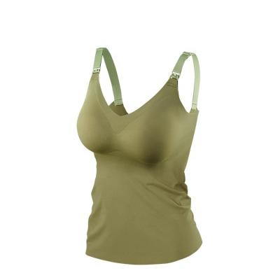 China Phanpy Vest Bra Antibacterial Professional Maternity Comfortable Breastfeeding Nursing Care Clothes Tank Tops for sale