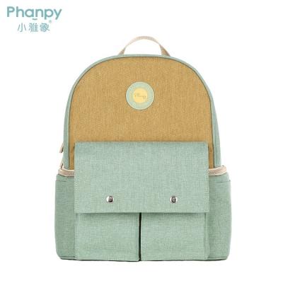 China Phanpy Yimiao Wholesale Waterproof Breastmilk Storage Backpack And Cooler Fashion Insulated Shoulder Diaper Breastpump Bag for sale