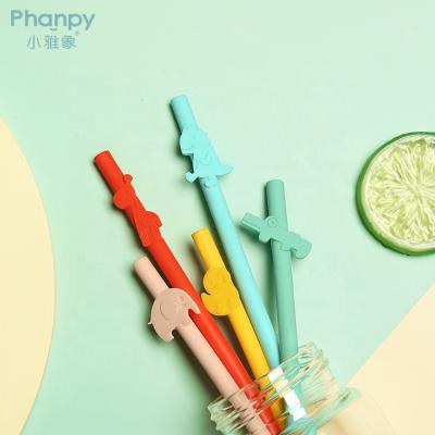 China Best Sustainable Drinking Straws PH789494 Eco Friendly Reusable Selling Straws Silicone Drinking For Babies for sale