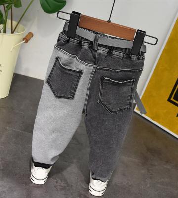 China Boys Jeans Kids Clothing Sustainable Kids Clothes Fashion Slim Boy Pants Child Denim Pants Kids Jeans for sale