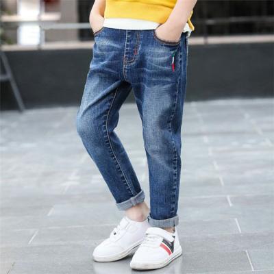 China Sustainable Soft Boys Jeans Pants Kids Clothes Denim Boys Clothes Kids Jeans for sale