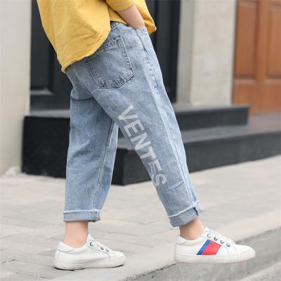 China 2020 Design Novelty Kids Jeans Kids Black Jeans Boys New Breathable Black Jeans Pants for sale