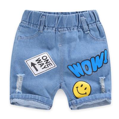 China Novelty design viable baby boy shorts jeans children kids jeans pants kids pants for sale