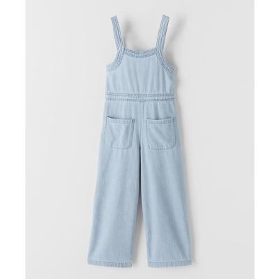 China High Quality Hot Selling Breathable Denim Overalls Girls Denim Loose Casual Overalls for sale