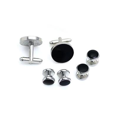 China Gentle Drop Shipping Cufflinks and Studs Set for Tuxedo Shirts Business Wedding for sale