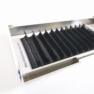 China Single Eyelash Extensions Cashmere Volume Eyelash 0.05mm 0.07mm Tapered Lashes Different for sale