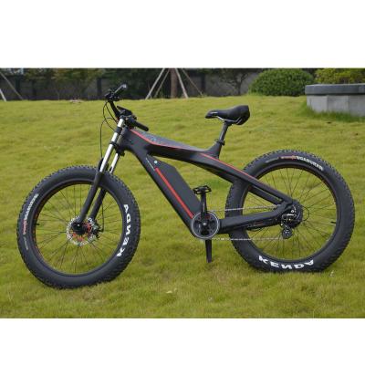 China 2021 Carbon Fiber Carbon Fiber E Bike For Sale Electric Fat Bike Full Suspension Electric Bicycle/Bicicleta Electrica for sale