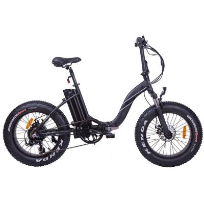 China Standard 7 speed foldable ebike tire e bike 20 inch fat bicycle folding electric bike for sale