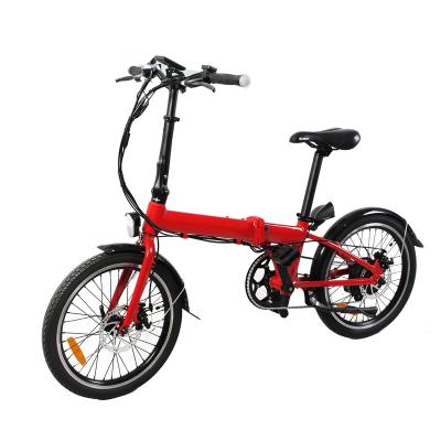 China Travel Standard Mini Electric Folding Bike Superb City Foldable Elektrische Fiets Opvouwbare 20 Inch for sale