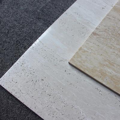 China CLASSIC White Travertine 800*800 Porcelain Tile For Hotel Wall Tile for sale