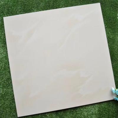 China Porcerlain tile export 50X50 soluble salt polished fullbody beige porcelain floor tiles for sale