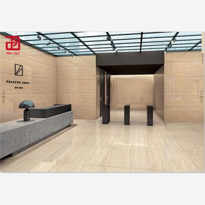 China Chinese Style Foshan Travertine Matte Glossy High Quality Polished Tile Flooring for sale