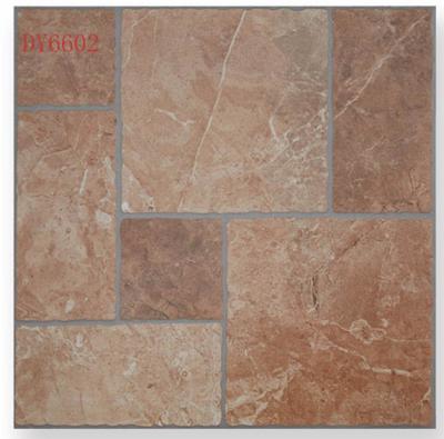 China Rustic Tiles Balcony Tile Design 600*600 Carpet Surface Non Slip Glazed Rustic Ceramic Tile for sale