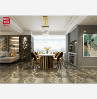 China CLASSIC Gold Line Polished Tile 800x800 Glazed Porcelain for sale