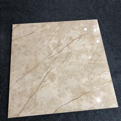 China Glazed Golden Line Tiles High Grade 800*800 Metallic Design Of New Full Body Marble Tile Flooring For Hotel Flooring for sale