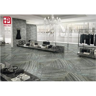 China CLASSIQUE 800x800mm Gray Porcelain 32x32 Tile Full Gloss Polish Tile for sale