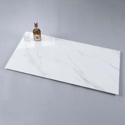 China CLASSIC Chinese cappuccino white ceramic tile looks like blocks marble slabs for living room and hotel for sale