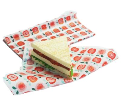 China High Quality Moisture Proof Custom Design And Size Pe Coated Food Wrapping Paper Grease Resistant Food Safe Grocery Wraps Paper for sale