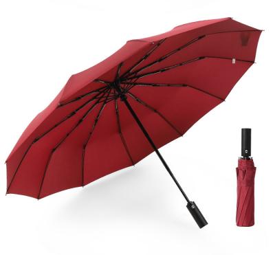 China Wholesale Cheap 3 Folding Customized Mini Minimalist Customized Travel Rain Automatic Windproof Umbrella Unique Compact UV Umbrella for sale