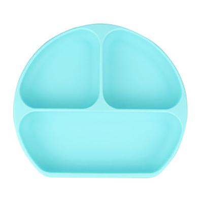 China Stock BPA Free Food Grade Suction Silicone Baby Bowl Baby Bowl And Spoon Silicone Bowl Free Feeding Dish for sale