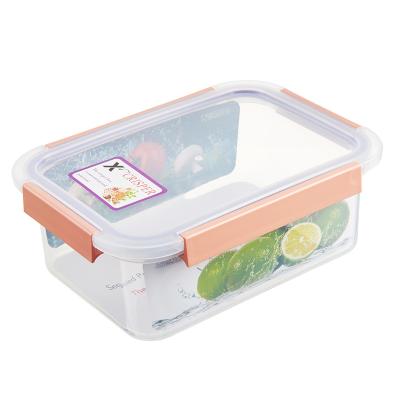 China Leak Proof Microwavable Containers Set Eco Friendly Airtight Plastic Glass Tiffin Glass Bpa Free Meal Prep Microwave Bento Lunch Box for sale