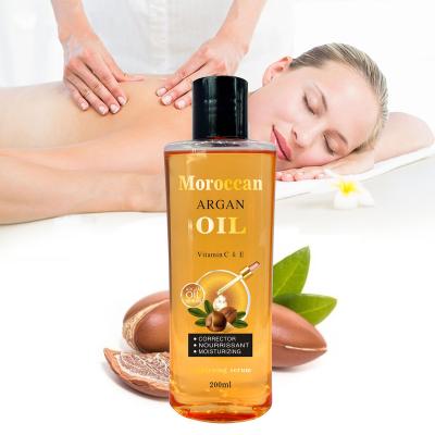 China Moroccan Argan Oil Face Body Day/Night Moisturizing Skin Care Massage Oil Smoothing Hair Care Plant Oil for sale